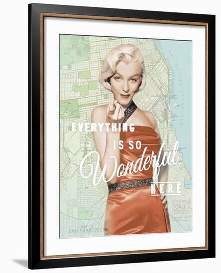 Wonderful Marilyn-The Chelsea Collection-Framed Giclee Print