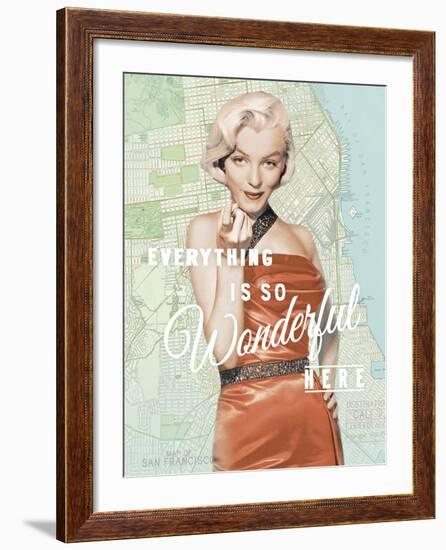 Wonderful Marilyn-The Chelsea Collection-Framed Giclee Print