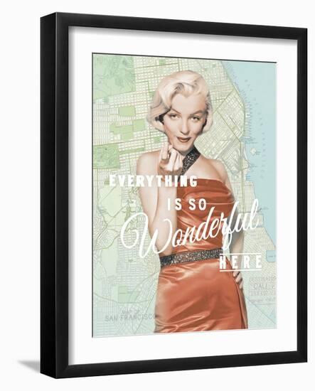 Wonderful Marilyn-The Chelsea Collection-Framed Art Print