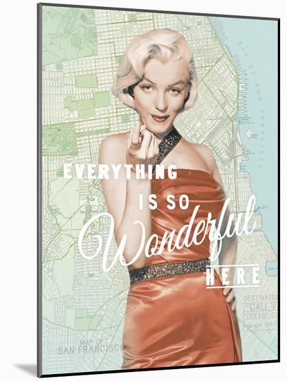 Wonderful Marilyn-The Chelsea Collection-Mounted Art Print