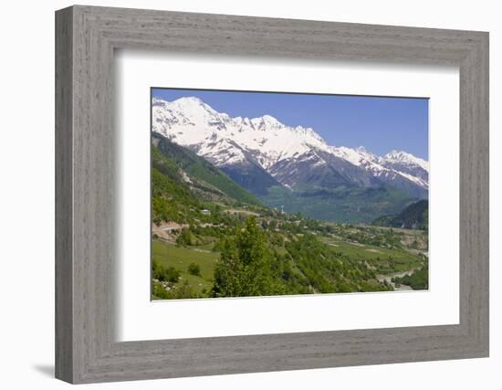 Wonderful Mountain Scenery of Svanetia, Georgia-Michael Runkel-Framed Photographic Print