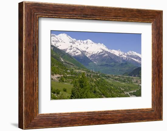 Wonderful Mountain Scenery of Svanetia, Georgia-Michael Runkel-Framed Photographic Print