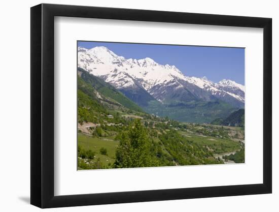 Wonderful Mountain Scenery of Svanetia, Georgia-Michael Runkel-Framed Photographic Print