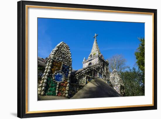 Wonderful Ornamented Little Chapel, Guernsey, Channel Islands, United Kingdom-Michael Runkel-Framed Photographic Print