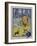 "Wonderful Wizard of Oz" Main Characters, Dorothy Speaks to the Cowardly Lion-null-Framed Art Print