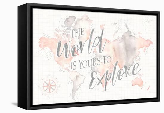 Wonderful World I-Laura Marshall-Framed Stretched Canvas