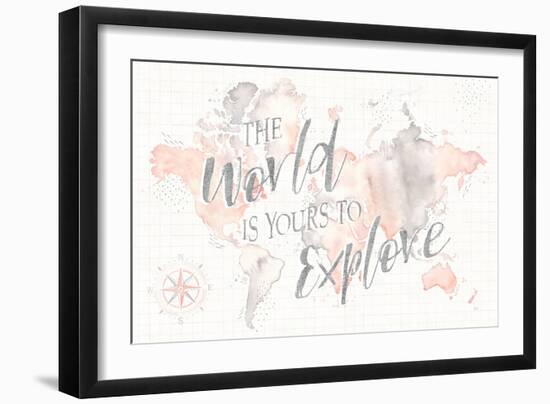 Wonderful World I-Laura Marshall-Framed Art Print