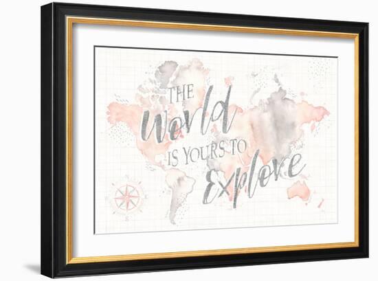 Wonderful World I-Laura Marshall-Framed Art Print