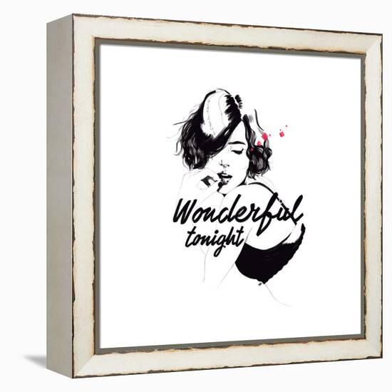 Wonderful-Manuel Rebollo-Framed Stretched Canvas