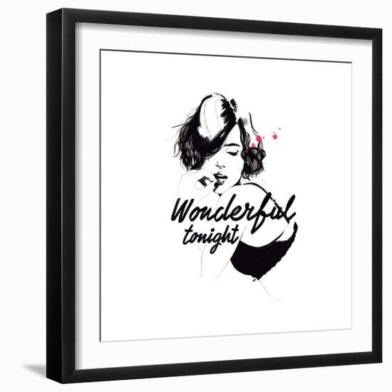 Wonderful-Manuel Rebollo-Framed Premium Giclee Print