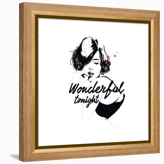 Wonderful-Manuel Rebollo-Framed Stretched Canvas