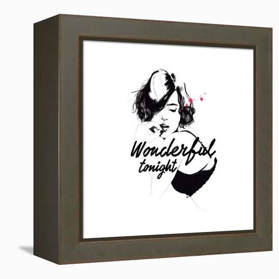 Wonderful-Manuel Rebollo-Framed Stretched Canvas