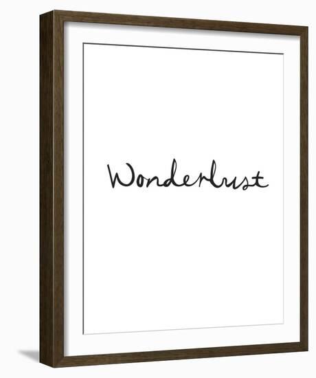 Wonderlust-Clara Wells-Framed Giclee Print