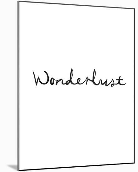 Wonderlust-Clara Wells-Mounted Giclee Print