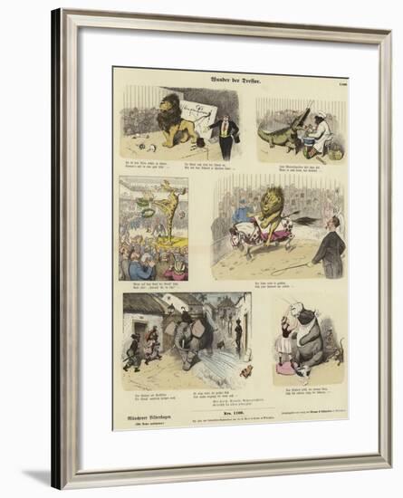 Wonders of Animal Training-null-Framed Giclee Print