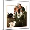 "Wonders of Radio" or "Listen, Ma!", May 20,1922-Norman Rockwell-Mounted Giclee Print