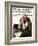 "Wonders of Radio" or "Listen, Ma!" Saturday Evening Post Cover, May 20,1922-Norman Rockwell-Framed Giclee Print