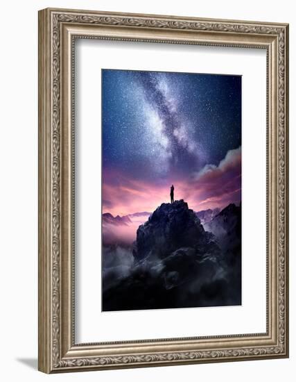 Wonders of the Night Sky-solarseven-Framed Photographic Print