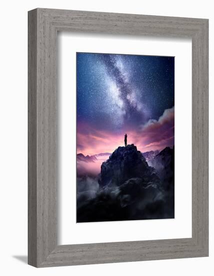 Wonders of the Night Sky-solarseven-Framed Photographic Print