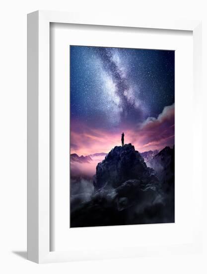 Wonders of the Night Sky-solarseven-Framed Photographic Print