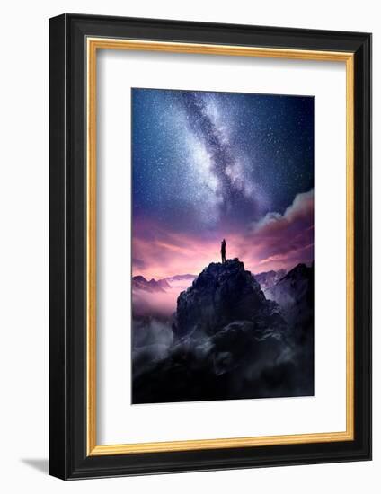 Wonders of the Night Sky-solarseven-Framed Photographic Print