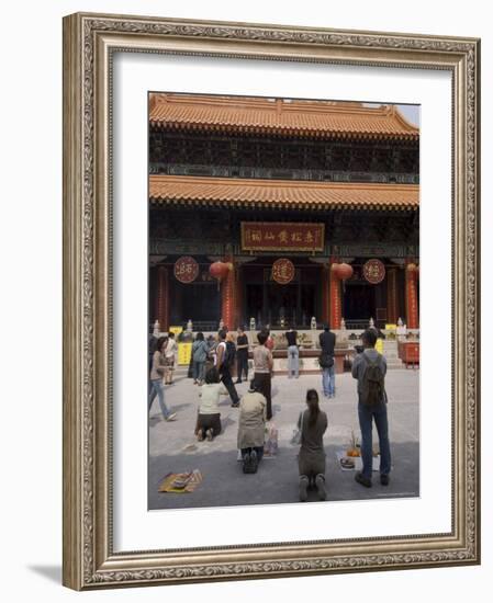 Wong Tai Sin Temple, Wong Tai Sin District, Kowloon, Hong Kong, China, Asia-Sergio Pitamitz-Framed Photographic Print