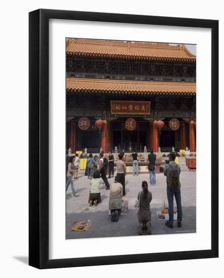 Wong Tai Sin Temple, Wong Tai Sin District, Kowloon, Hong Kong, China, Asia-Sergio Pitamitz-Framed Photographic Print