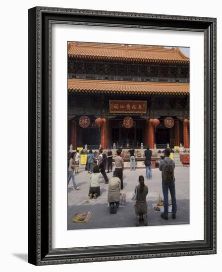 Wong Tai Sin Temple, Wong Tai Sin District, Kowloon, Hong Kong, China, Asia-Sergio Pitamitz-Framed Photographic Print