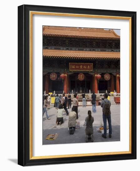 Wong Tai Sin Temple, Wong Tai Sin District, Kowloon, Hong Kong, China, Asia-Sergio Pitamitz-Framed Photographic Print