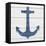Wood Anchor-Kimberly Allen-Framed Stretched Canvas