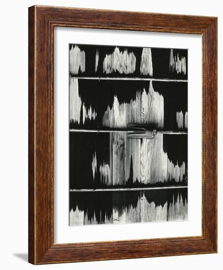 Wood and Metal, 1972-Brett Weston-Framed Photographic Print