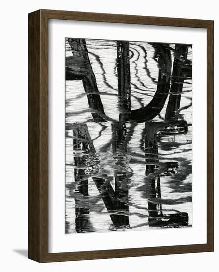 Wood and Paint, Sign, 1977-Brett Weston-Framed Photographic Print