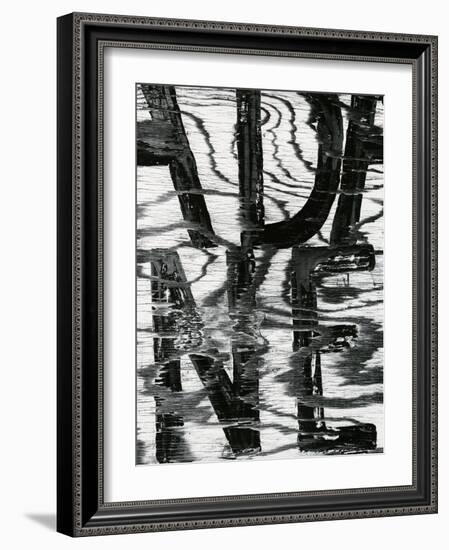 Wood and Paint, Sign, 1977-Brett Weston-Framed Photographic Print