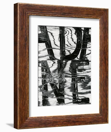 Wood and Paint, Sign, 1977-Brett Weston-Framed Photographic Print