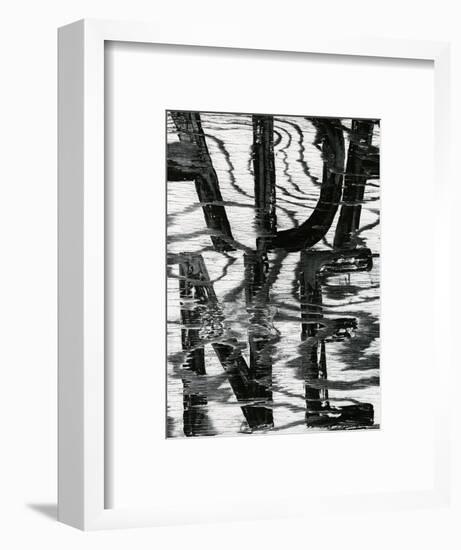 Wood and Paint, Sign, 1977-Brett Weston-Framed Photographic Print