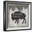 Wood Bison, 2024-Tim Ashwood-Framed Premium Giclee Print