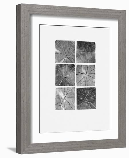 Wood Block Squares-Sam Appleman-Framed Art Print