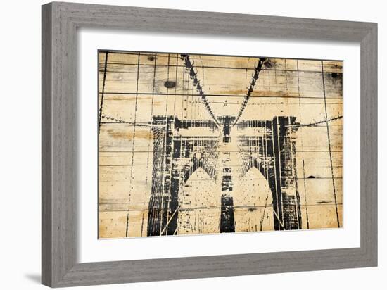 Wood Bridge-Jace Grey-Framed Art Print