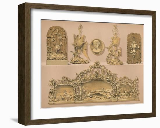 'Wood Carvings', 1893-Robert Dudley-Framed Giclee Print