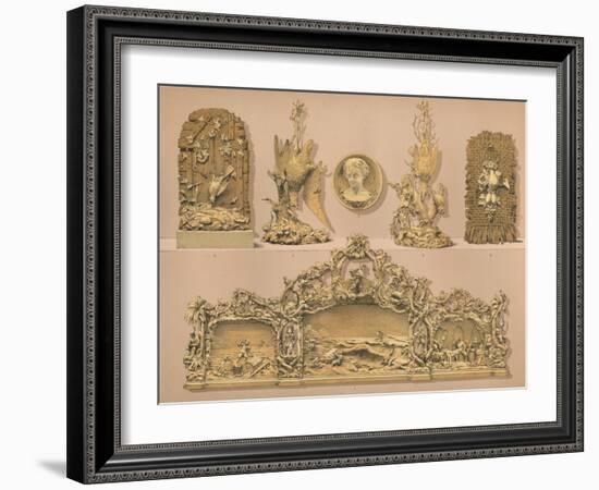 'Wood Carvings', 1893-Robert Dudley-Framed Giclee Print