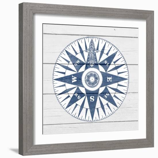 Wood Compass-Kimberly Allen-Framed Premium Giclee Print