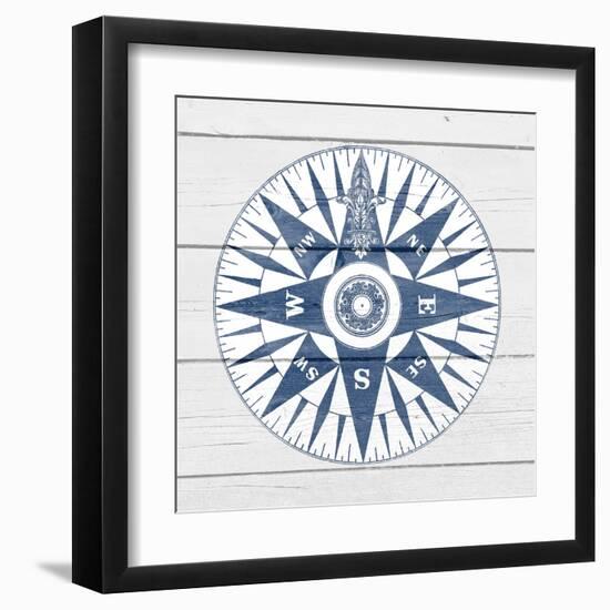 Wood Compass-Kimberly Allen-Framed Art Print