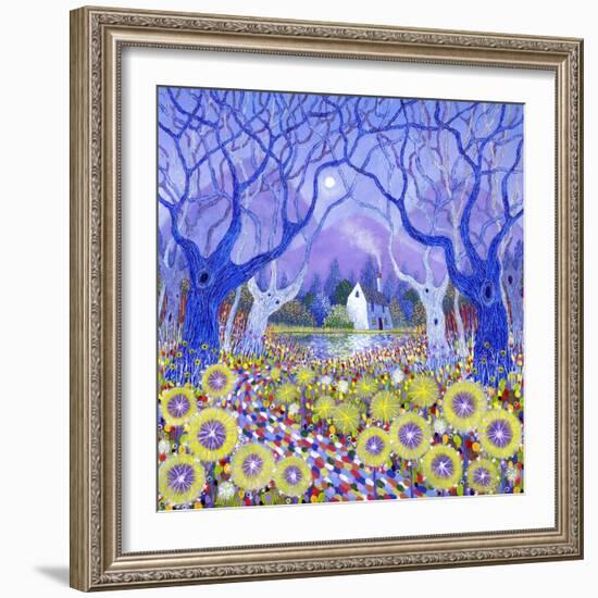 Wood Cottage, 2013-David Newton-Framed Giclee Print