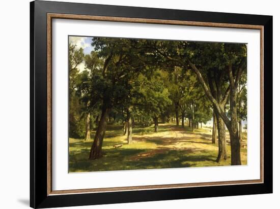 Wood Glade, 1889-Ivan Ivanovitch Shishkin-Framed Giclee Print