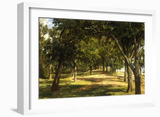 Wood Glade, 1889-Ivan Ivanovitch Shishkin-Framed Giclee Print