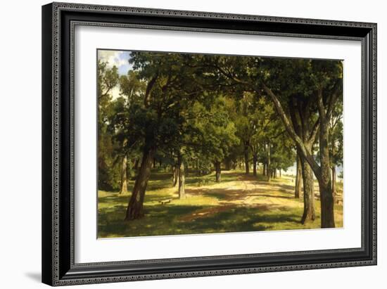 Wood Glade, 1889-Ivan Ivanovitch Shishkin-Framed Giclee Print