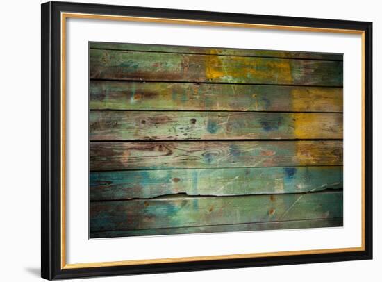 Wood Grungy Background-Arcady31-Framed Photographic Print