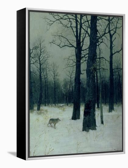 Wood in Winter, 1885-Isaak Ilyich Levitan-Framed Premier Image Canvas