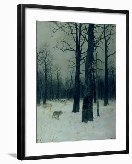 Wood in Winter, 1885-Isaak Ilyich Levitan-Framed Giclee Print