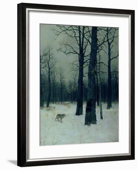 Wood in Winter, 1885-Isaak Ilyich Levitan-Framed Giclee Print